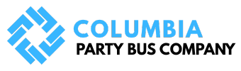columbia party bus company logo
