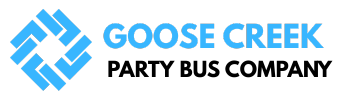 goose creek party bus company logo