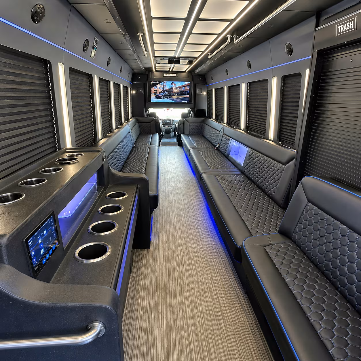 Savannah Birthday, Sweet 16, & Quinceañera Transportation onboard seating