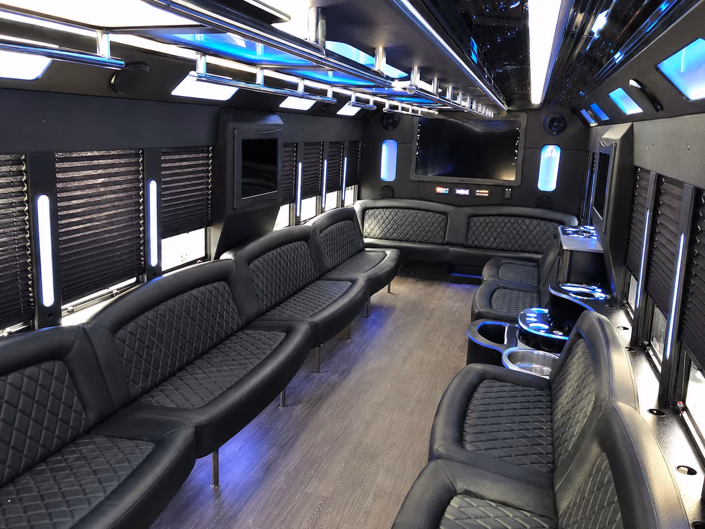 Savannah Concert & Music Festival Transportation party bus exterior